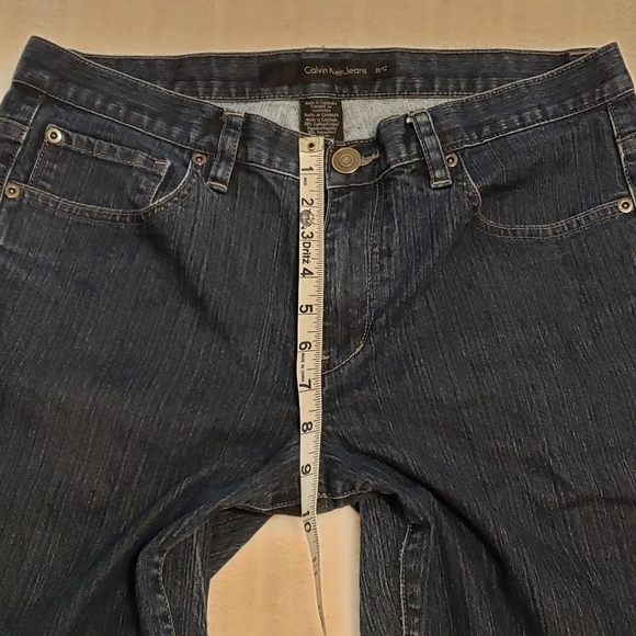 Calvin Klein Dark Wash Boot Cut Jeans - Picture 8 of 16